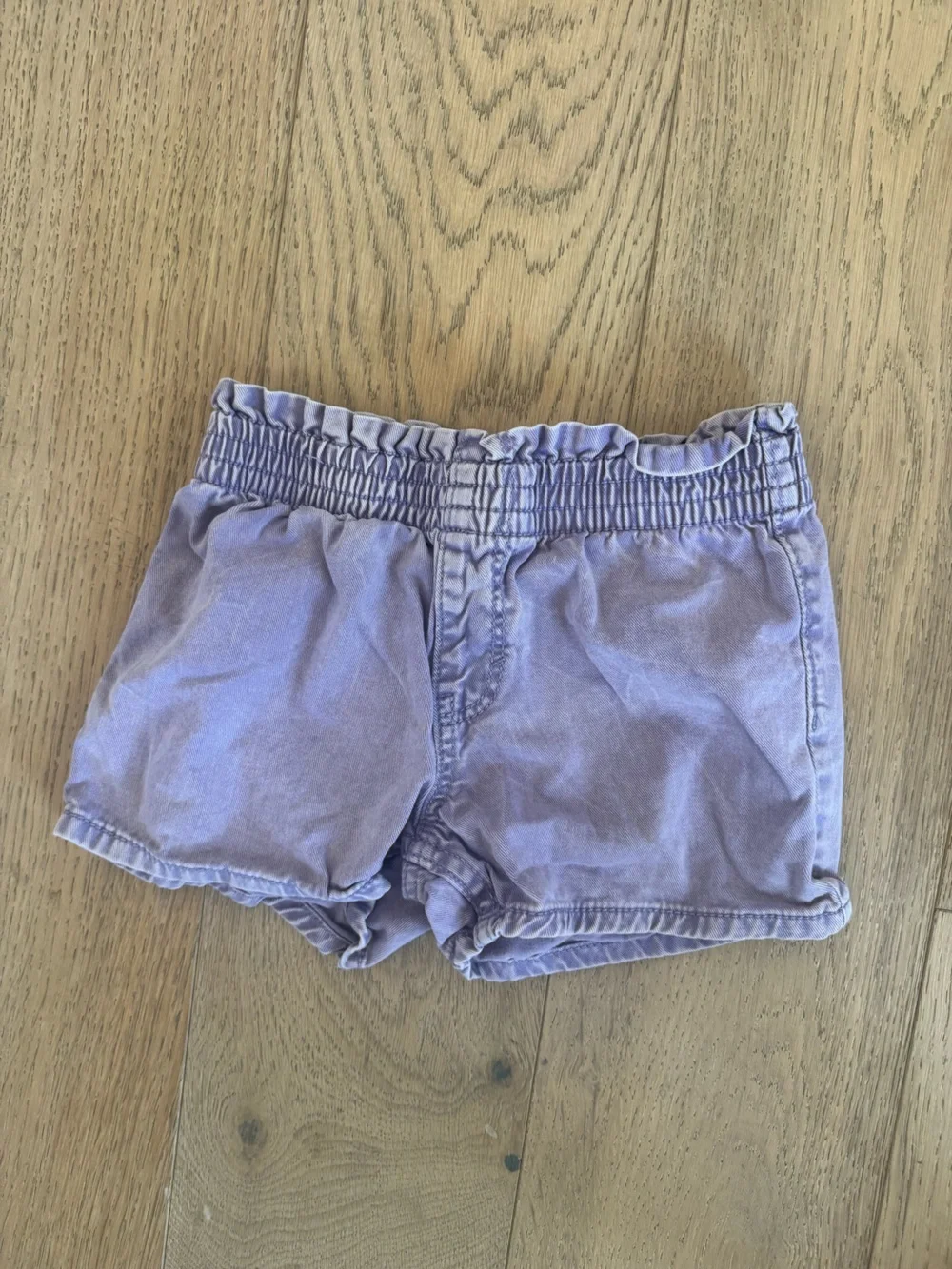 H&M Girls Pull On Purple Shorts Size 2-3Y